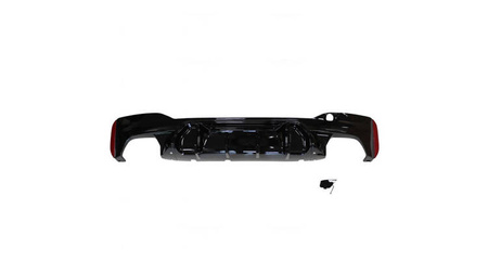 Tylny dyfuzor Gloss Black BMW 5 G30 G31 2016-obecnie