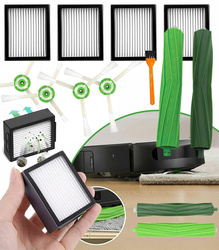 AKCESORIA DO ROBOTA SPRZĄTAJĄCEGO ZESTAW CZĘSCI ZAMIENNE FILTRY HEPA SZCZOTKI BOCZNE WAŁKI DO SPRZĄTANIA CZYSZCZENIA DO PODŁÓG