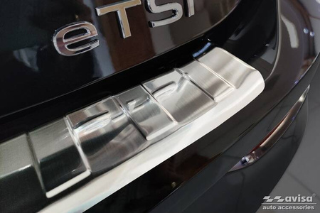 Nakładka na zderzak tylny do Volkswagen Golf 8 Variant (Stal)
