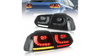 Zestaw Lamp Tylnych Dynamic LED Smoke VW GOLF VI 2008-2012