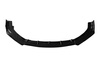 Uniwersalny splitter przedniego zderzaka (3-częściowy) Gloss Black