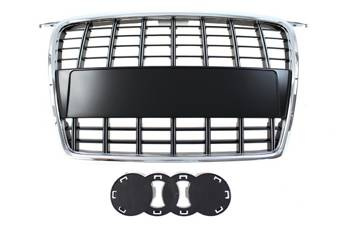 GRILL AUDI A3 8P S8-STYLE CHROME-BLACK (05-09)