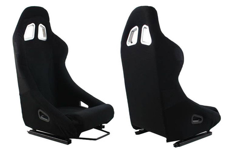 Fotel sportowy SIGMA Welur Black