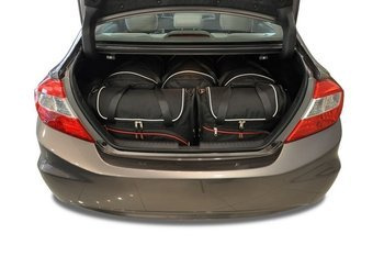 HONDA CIVIC LIMOUSINE 2012-2017 TORBY DO BAGAŻNIKA 5 SZT