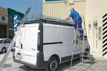 Platforma na dach bagażowa dachowa Opel Vivaro II L2H1 2014-2019