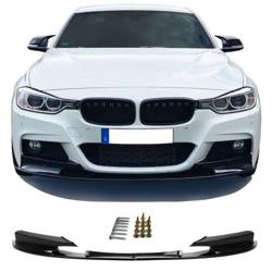 DOKŁADKA PRZEDNIA BMW F30 F31 11-18 TECH BLACK