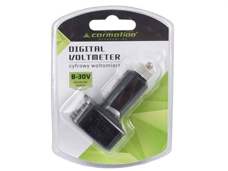 Cyfrowy woltomierz 12/24V z wyświetlaczem LED