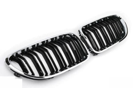 GRILL (NERKI) BMW F06 F12 F13  BLACK CHROM LOOK M