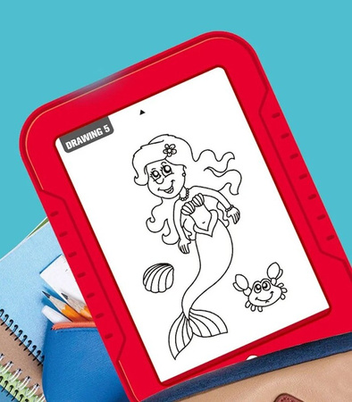 MAGIC PAD TABLET GRAFICZNY MAGICZNY ZNIKOPIS TABLICA LED SZABLONY MAZAKI