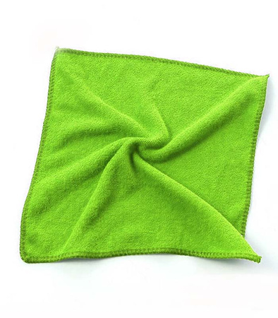ŚCIERKA 40 X 40 ZIELONA SZMATKA UNIWERSALNA CHŁONNA MIĘKKA MIKROFIBRA DO SPRZĄTANIA KURZU WYCIERANIA MYCIA
