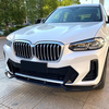 Spojler dokładka spliter zderzaka BMW X3 G01/ X4 G02 LCI glossy black