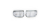 Grill sportowy pojedyncze żeberka All Chrome BMW 3 E46 Compact przed liftem 1998-2001