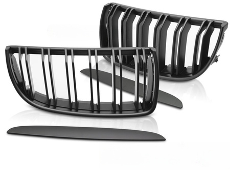 Grill (nerki) do BMW E90 E91 05-08 matt black