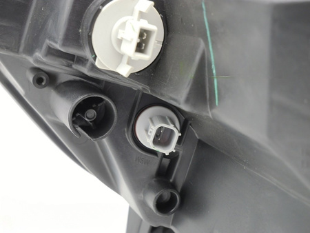 Lampa lewa reflektor Black TYC do Ford KA+ 18-21