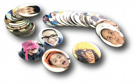 Gra Memory The Purple Cow - Twarze