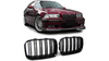 Grill sportowy podwójne żeberka Gloss Black BMW 3 E36 Compact Facelift 1991-1996