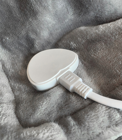 KAMIZELKA ROZGRZEWAJĄCA OCIEPLACZ MATA GRZEJĄCA ELEKTRYCZNA GRUBA MIĘKKA 9 TRYBÓW TIMER DO SZYI PLECÓW RAMION