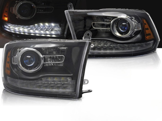 Lampy reflektory Dodge Ram 09-18 black