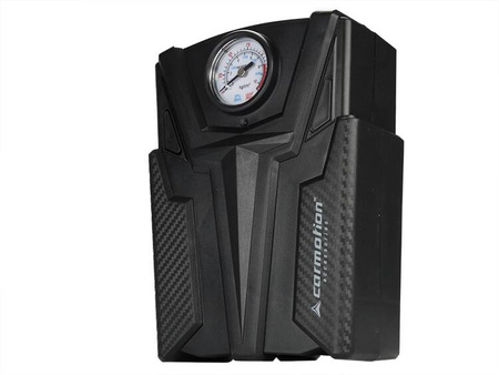 Kompresor powietrza DC 12V, 150 PSI, z analogowym ciśnieniomierzem, 4 adaptery