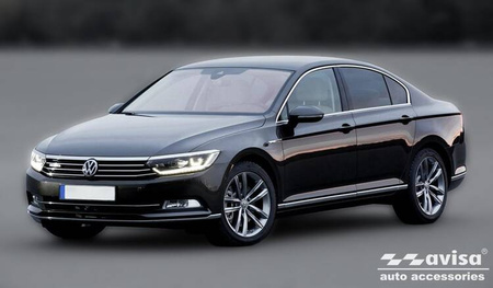 Nakładki progowe do Volkswagen Passat B8 (Stal)