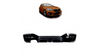 Tylny dyfuzor Gloss Black  BMW 1 (F20, F21) Hatchback Facelift 2015-2019