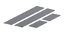 Progi One Line Ford C-MAX I Hatchback 5 2003-2010 - Połysk
