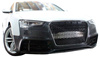 Zderzak przedni + Grill Czarny Audi A5 8T 13-16 RS5 Style