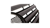 Grill sportowy Gloss Black MERCEDES E-Class W211 S211 Facelift 2006-2009
