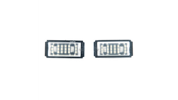Podświetlenie tablicy rejestracyjnej LED BMW E46 2Door Facelift 2003-2006 chrome