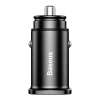 Ładowarka samochodowa Baseus Square 2xUSB QC3.0 5A 30W (czarna)