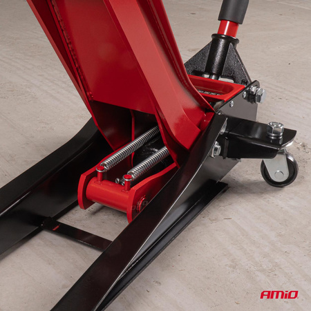 Podnośnik hydrauliczny niskoprofilowy lewarek typu żaba 3T 3000kg CE 75/510mm AMIO-04215