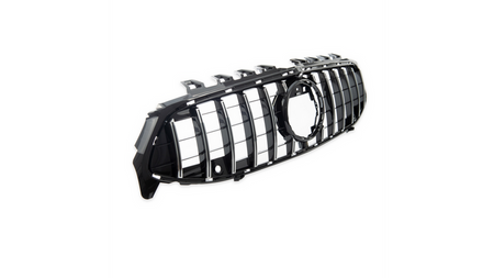 Grill sportowy GT Chrome & Black z PDC+Camera MERCEDES CLA C118 X118 2019-obecnie