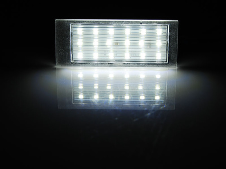 Lampki rejestracji Renault Twingo 2/ Clio 3,4 /Megane 2,3/ Laguna 2,3 LED