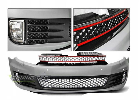 Zderzak przedni sport do Vw Golf 6 halogeny pdc