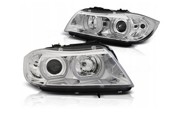 Lampy Bmw E90/e91 05-08 Chrome Ringi Led 3d Xenon