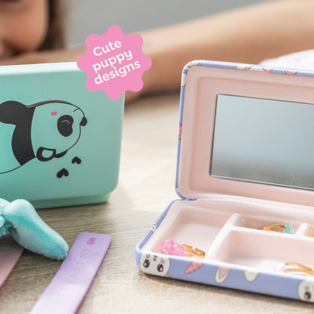 Pudełeczko na biżuterię z lusterkiem Miquelrius - Panda