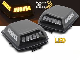 Kierunkowskazy diodowe przednie Mercedes G-Klasa W464 18- black