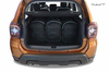 DACIA DUSTER 2017+ TORBY DO BAGAŻNIKA 5 SZT