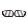 Grill sportowy podwójne żeberka Gloss Czarny BMW X3 F25 X4 F26 Facelift 2014-2018