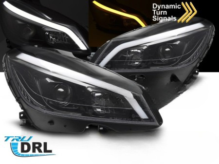 Reflektory lampy przednie TUBE LED Mercedes W204