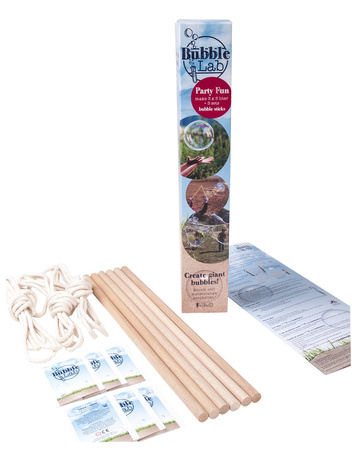 Bańki mydlane w tubie BubbleLab - zestaw imprezowy