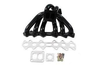 Kolektor wydechowy Toyota Supra 2JZ-GTE T46 93-98 Czarna Stal