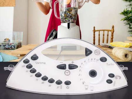 PANEL STERUJĄCY EKRAN OBUDOWA PRZEDNIA PRZYCISK PANELOWY CZĘŚĆ AKCESORIA DO ROBOTA KUCHENNEGO