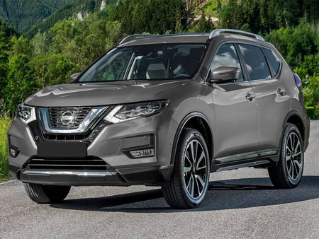 Nakładka na zderzak tylny Nissan X-Trail 3 (T32) (Czarna)