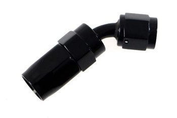 Końcówka 45° AN8 zaciskana BLACK
