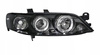 Reflektory przednie Opel Vectra B BLACK RINGI