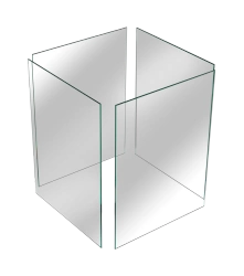 Szyby do biokominka wolnostojącego Sunset Garden