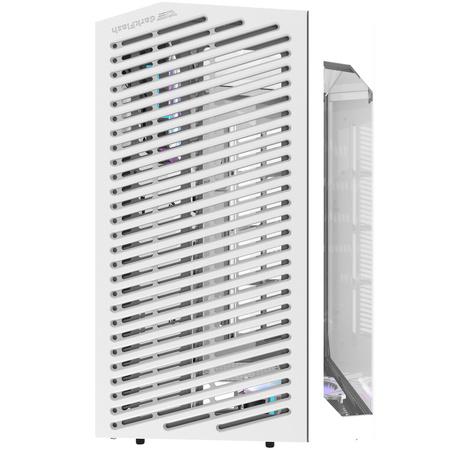 Obudowa komputerowa Darkflash DY470 (biała) + 4 wentylatory + uchwyt GPU