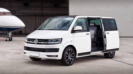 Nakładka na zderzak tylny VOLKSWAGEN TRANSPORTER T6 (Stal)