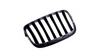 Grill sportowy pojedyncze żeberka Matt Black BMW X6 E71 E72 X5 E70 2013-2018